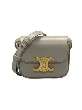 Celine Shoulder Bag Mini Claude Light Gray
